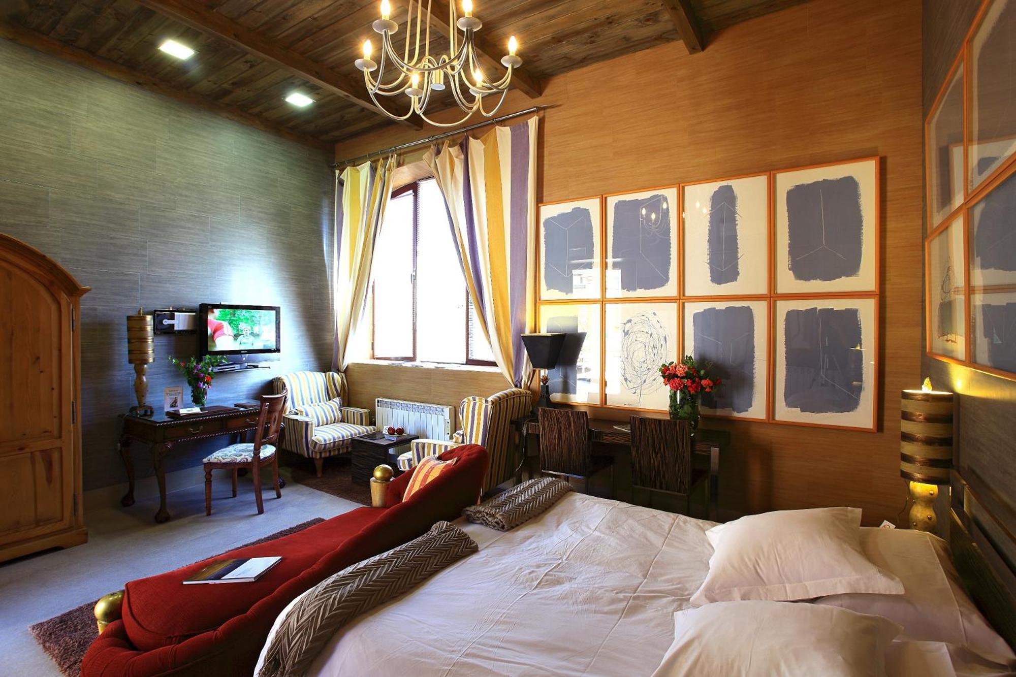 Hotel Boutique Palacio De La Serna Ballesteros De Calatrava Eksteriør billede