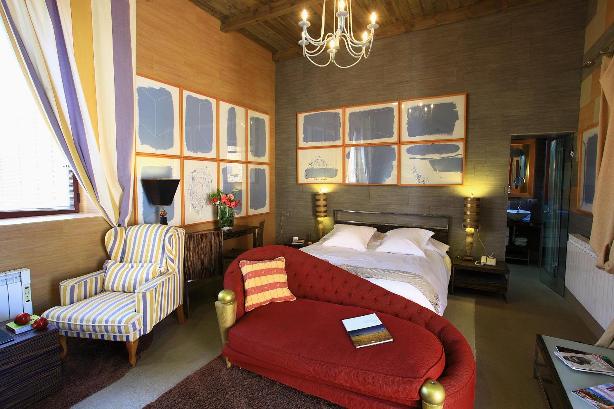 Hotel Boutique Palacio De La Serna Ballesteros De Calatrava Værelse billede